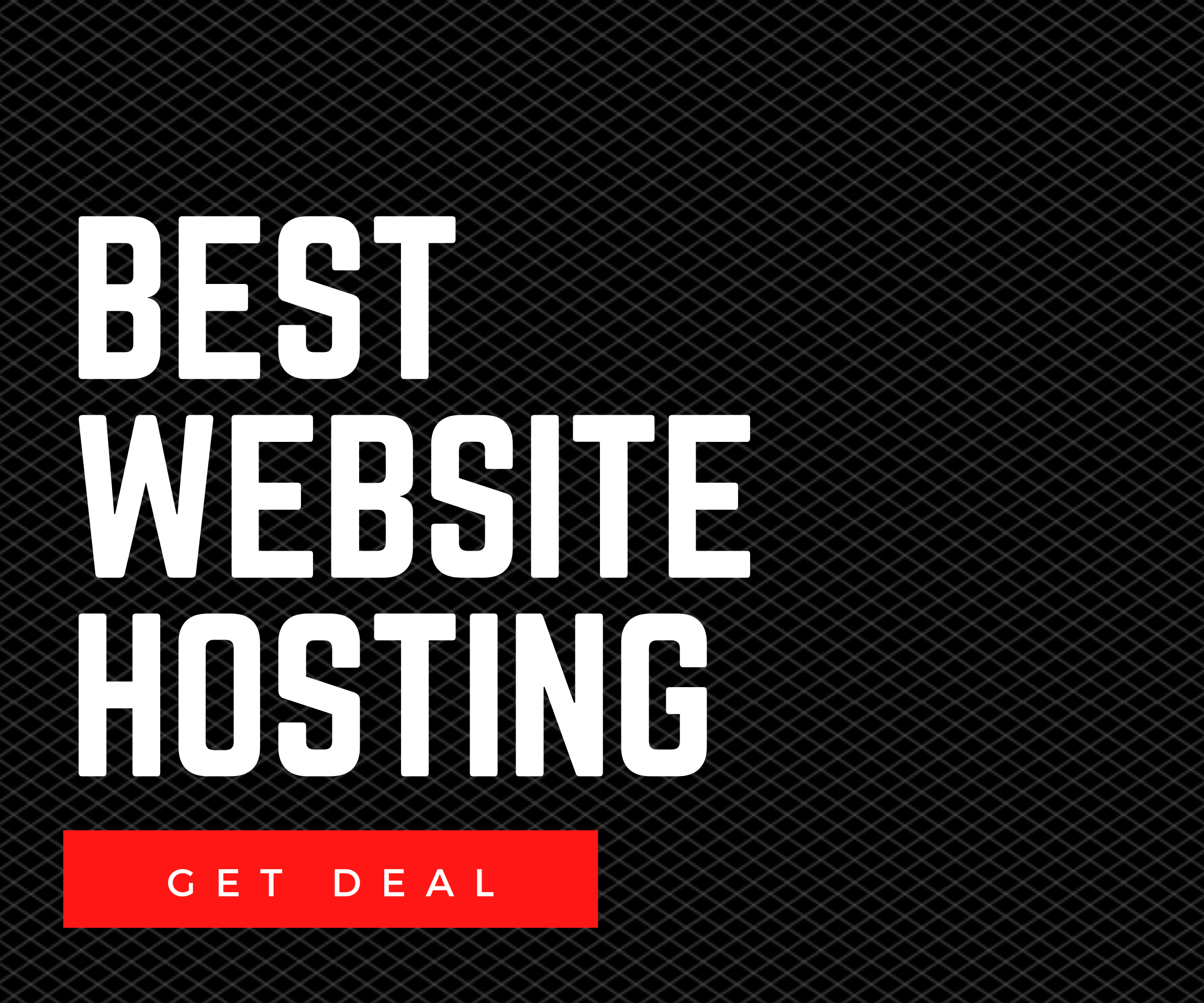Banner best web hosting dark