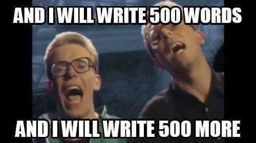 Meme write 500 words